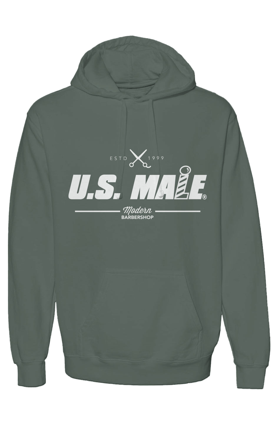 US Male - Comfort Colors Garment-Dyed Hooded Sweatshirt