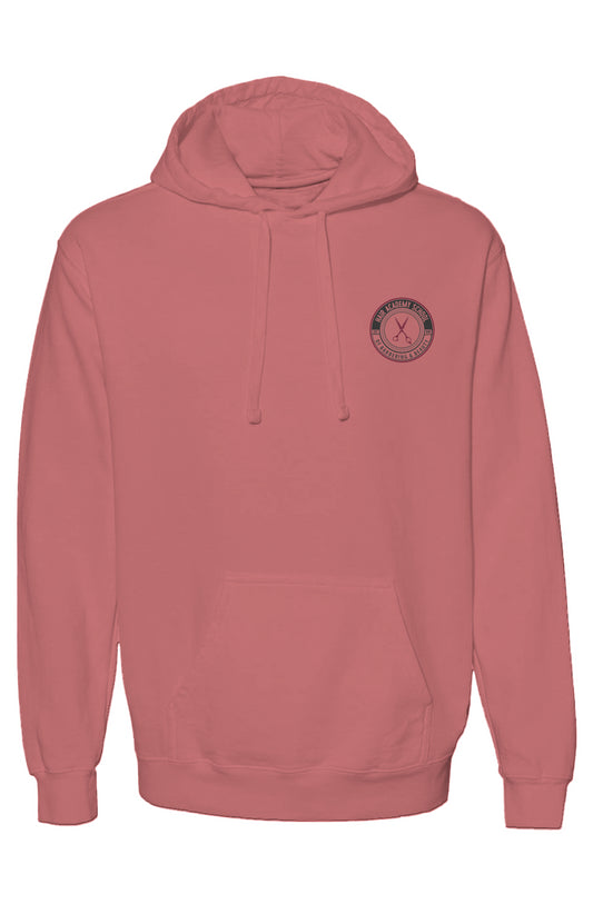 Hair Academy Garment-Dyed Hooded Sweatshirt
