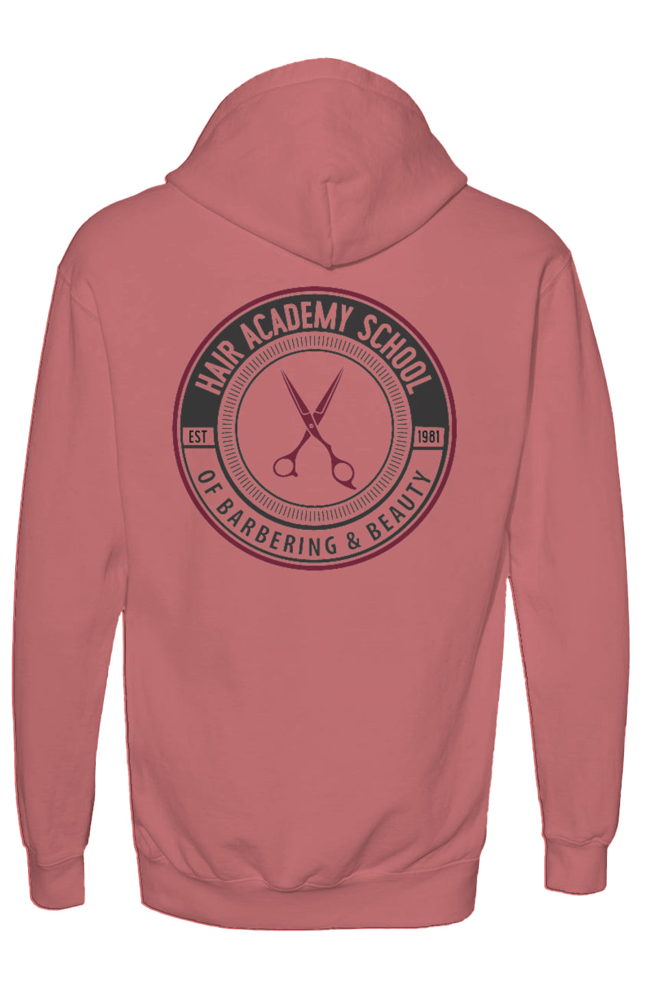 Hair Academy Garment-Dyed Hooded Sweatshirt