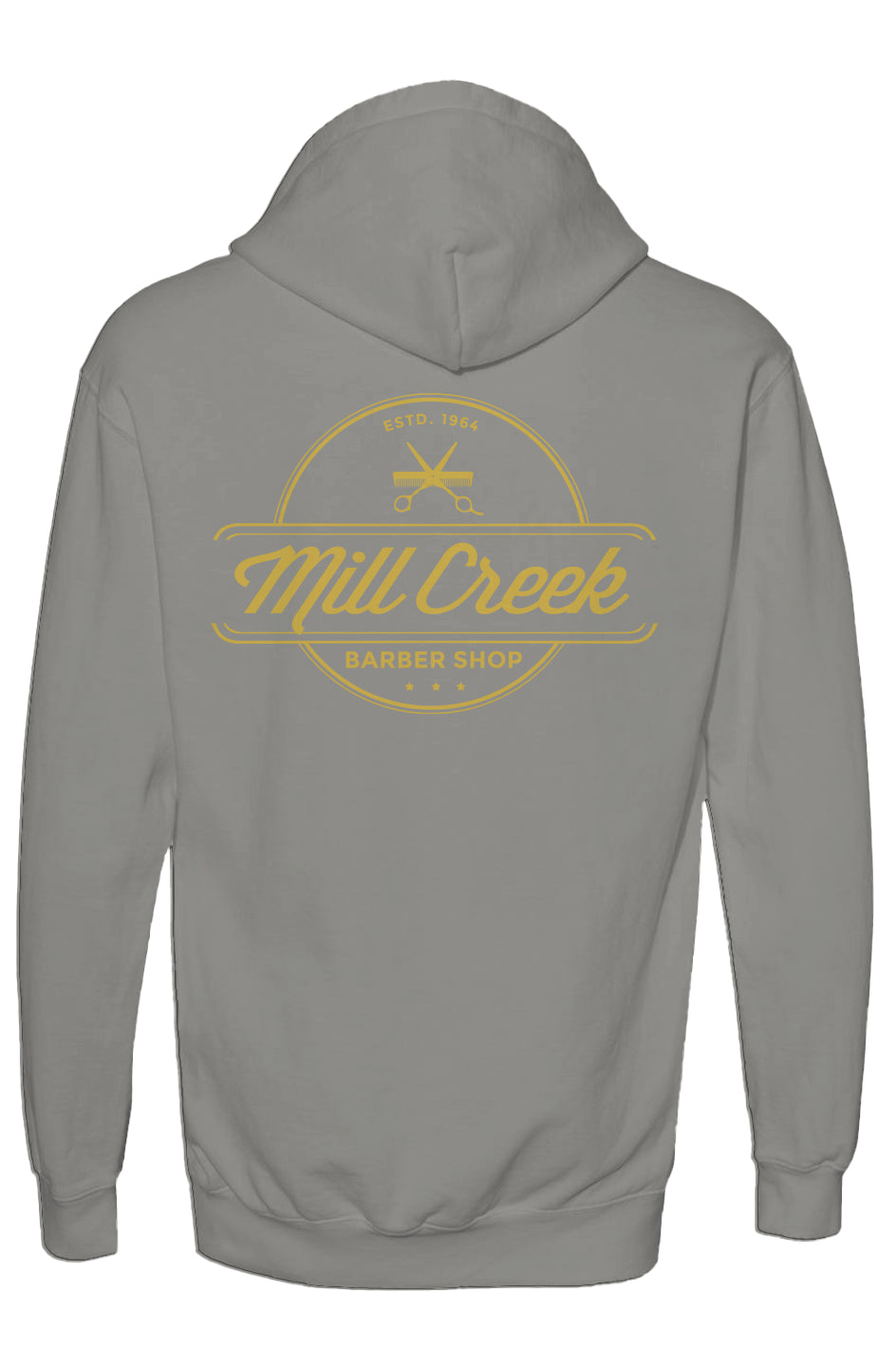 Mill Creek Garment-Dyed Hooded Sweatshirt