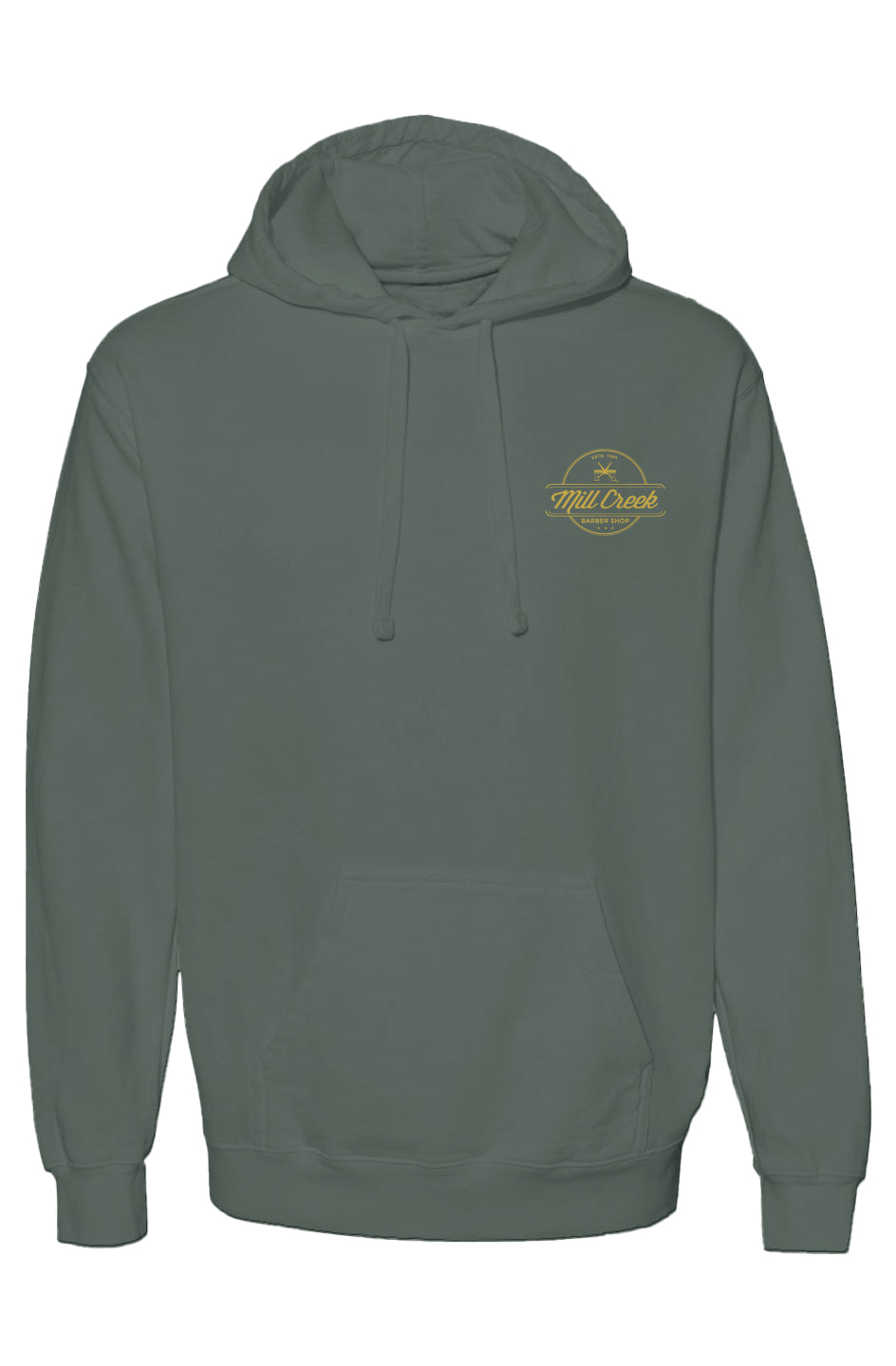 Mill Creek Garment-Dyed Hooded Sweatshirt