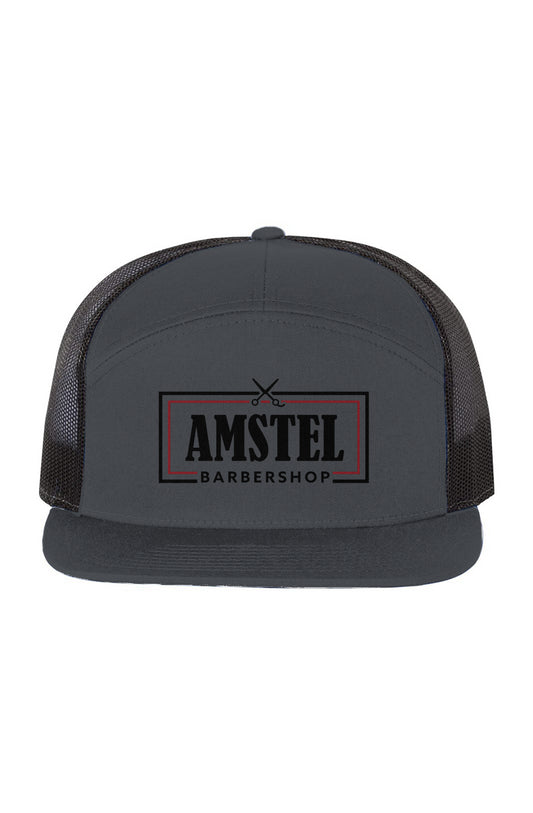 Amstel Richardson Seven-Panel Trucker Cap