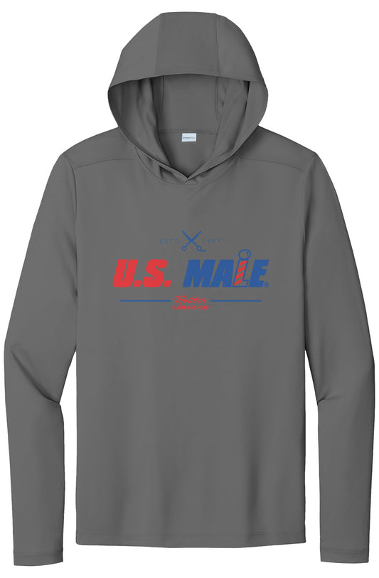 US Male Posi UV Pro Hoodie